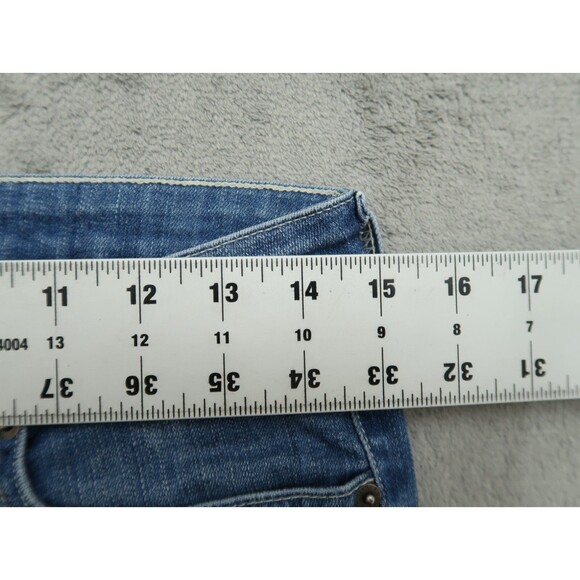 Big Star 1974 Jeans Women's 27 Low-Rise Rikki Cropped 25.5" Inseam Distressed - Picture 3 of 16